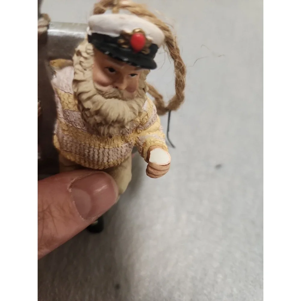 Lot Of 2 Old Salt Sailor Ornaments